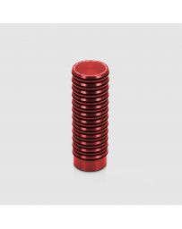 STREET AERO Red Groovy Weighted Shift Knob