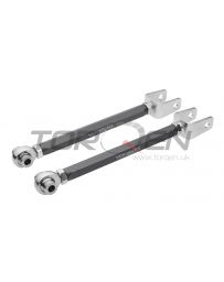 300zx Z32 Voodoo 13 Rear Toe Arms, Non-Hicas - Nissan 240SX S13 / Skyline GTS-T GT-R R32, R33, R34 - Hard Clear Grey - HC