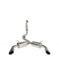 Remark Sports Touring Exhaust Catback Exhaust System w/ 4" Burnt Stainless Tip Toyota Subaru 2022+