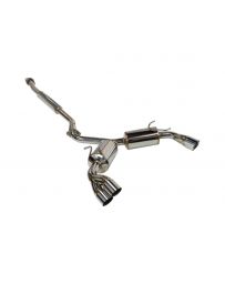 Remark Sports Touring Exhaust Catback Exhaust System w/ 4" Stainless Tip Toyota Subaru 2022+
