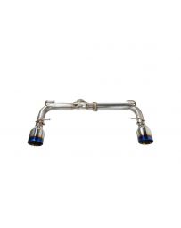 Remark Stainless Steel Axleback Exhaust 4.5" Burnt Stainless Double Wall Tips Toyota GR86 Subaru BRZ 2022+