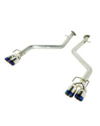 Remark Burnt Stainless Single Wall Axleback Exhaust Lexus RC IS 2015-2021