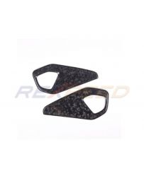 Toyota GR86 ZN8 Rexpeed Gloss Forged Carbon Rear Door Speaker Panel Cover