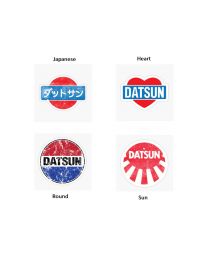 Datsun Stickers Decals 240Z 260Z 280Z 510 - Japanese