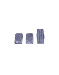 Brake and Clutch Pedal Rubber Pads 620 720 Truck - 3 pc brake/clutch/gas aftermarket