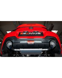 Toyota GR86 ZN8 Remus Axle-Back sport exhaust system (absorption principle with tail pipe set) incl. EC approval