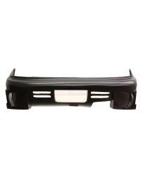 VIS Racing 1992-1995 Honda Civic 2Dr/4Dr Gt Bomber Rear Bumper