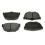 Hawk Performance Brake Pads For MSA Rear Disc Conversions, 70-78 240Z-260Z-280Z