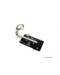 P2M METAL KEYCHAIN HONDA B-SERIES BLACK