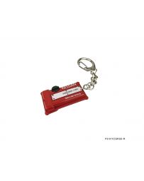 P2M METAL KEYCHAIN NISSAN SR20DET REDTOP