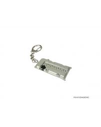 P2M METAL KEYCHAIN NISSAN KA24 DOHC SILVER