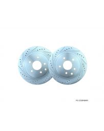 P2M NISSAN 2003-05 350Z, 2003-04 G35 (RWD/AWD), 2005 G35 AWD REAR BRAKE ROTORS (NON-BREMBO)