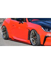Toyota GR86 ZN8 M Sports Side Skirts Plain Weave Carbon