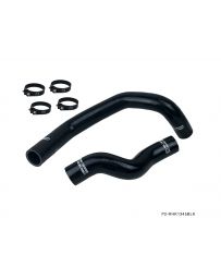 P2M NISSAN SR20DET RADIATOR HOSE KIT : BLACK (4 PLY W/ALUMINUM CLAMPS)