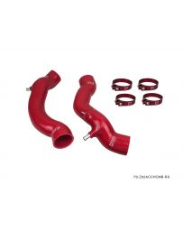 P2M NISSAN Z32 300ZX TT ACCORDION HOSE KIT - RED