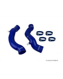 P2M NISSAN Z32 300ZX TT ACCORDION HOSE KIT - BLUE