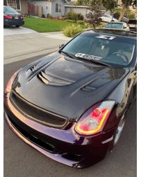 Fly1 Motorsports G35 Coupe Hellfire GT Hood