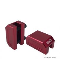 P2M FRAME RAIL JACK ADAPTERS : RED (2PCS SET)