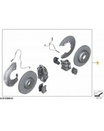 Genuine BMW OEM G80 G82 Carbon Ceramic Brakes Retrofit Kit