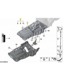 Genuine BMW OEM B58 M140i F20 Oil Pan