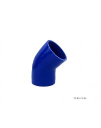 P2M 45 DEG HOSE : 3.00" ID - BLUE