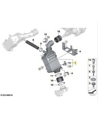 Genuine BMW OEM X6M Competition Charge Cooler