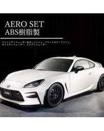 Toyota GR86 ZN8 GROW MOTORSPORTS AERO SET ABS WHITE K1X