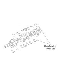 NISMO Main Bearing Inner Set For NISSAN SKYLINE GT-R R32 R33 R34 RB26DETT RB25 12207-RRR30