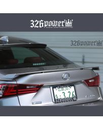 326POWER 3D☆STAR Trunk Spoiler for Lexus IS250/IS300h/IS350