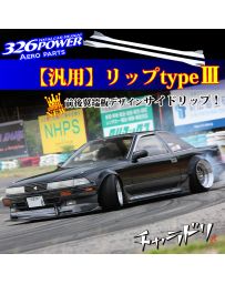 326POWER 3D☆STAR Universal Side Lip/Lip Type III