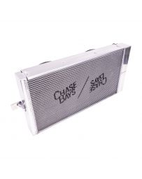 Chase Bays Tucked Aluminum Radiator - Nissan 240sx S13 / S14 / S15 and R32 - OE Style 1.38" / (2) 1,700cfm each 12" Ultra Fans