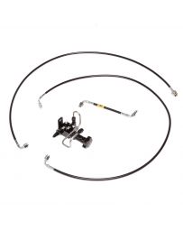 Chase Bays Brake Line Relocation for Toyota AE86 Corolla with Single Piston Brake Booster Delete