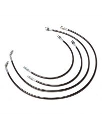 Chase Bays Caliper Brake Lines - 82-91 BMW E30 ALL - Front Lines