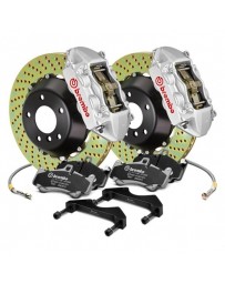 R33 Brembo GT Series Cross Drilled 2-Piece Rotor Front Big Brake Kit