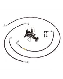 Chase Bays Brake Line Relocation for 94-01 Integra 92-00 Civic with Single Piston Brake Booster Delete - 96-00 Civic / LHD