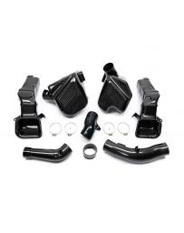 AMS Performance Carbon Intakes BMW M3 M4 S55 3.0L Turbo Engine 2015-2020