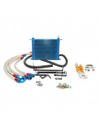 R32 Greddy Oil Cooler Kit Includes Filter Relocation Fender Placement