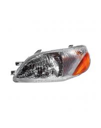 Toyota Echo 2000-2002 Depo 312-1147L-AC - Driver Side Replacement Headlight