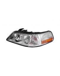 Lincoln Town Car 2003-2004 Depo® 331-1187L-ASH - Driver Side Replacement Headlight