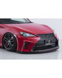 AimGain GT-F Front Bumper & Under Lip Spoiler FRP Toyota GT-86 2012-2021