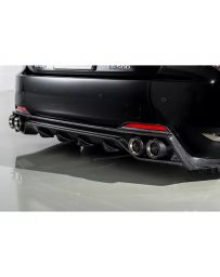 AimGain VIP Exe Rear Under Diffuser Type 2 Turbo Model Carbon Lexus LS500 500he 2017-2020