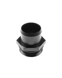 Chase Bays 20AN ORB to 38mm / 1.5" Push-On Hose Aluminum Adapter - Black