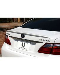 AimGain Pure VIP Trunk Spoiler FRP Lexus LS600h LS600hL Base 2009-2012