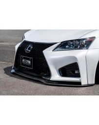 AimGain Pure VIP GT Wide Body Front Bumper + Under Lip FRP Lexus GS450h 350 250 300h Zenki 2011-2015