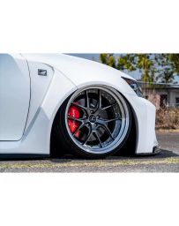 AimGain Pure VIP GT Front Wide Fenders L+R FRP Lexus GS450h 350 250 300h Zenki 2011-2015