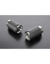 AimGain Pure VIP GT Carbon Shot Muffler Cutter L+R Carbon Lexus GS350 430 Kouki 2007-2011