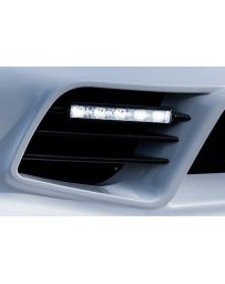Weber Sports Mazda RX-8 Late Model Zenith Line Aero Kit - Front Bumper Duct Fin Carbon