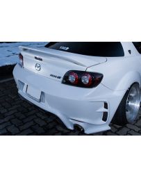 Weber Sports Mazda RX-8 Late Model Zenith Line Aero Kit - Rear Bumper FRP Unpainted