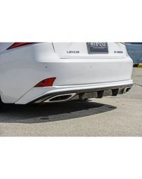 AimGain Pure VIP Sport Rear Diffuser Type 1 FRP Lexus IS350 300h 200t F-Sport Version L Chuuki 2016-2020