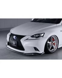 AimGain Pure VIP Sport Front Under Spoiler FRP Lexus IS350 300h 250 F-Sport Zenki 2013-2016